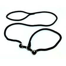 Výstavné vodítko CLASSY 6mm sťahovacie s dvojitou brzdou čierne